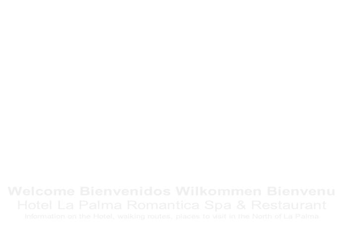 Welcome Bienvenidos Wilkommen Bienvenu
Hotel La Palma Romantica Spa & Restaurant
Information on the Hotel, walking routes, places to visit in the North of La Palma 
